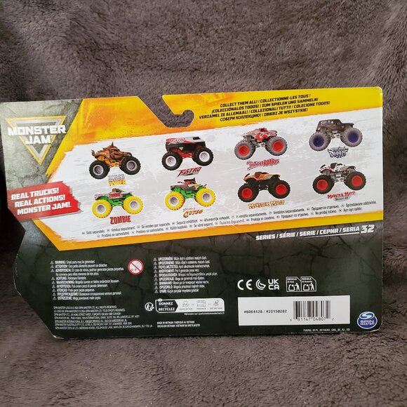 Monster Jam Trucks: Son-Uva Digger Vs. ThunderRoarus 1:64 Scale Series 32 - Picture 6 of 7